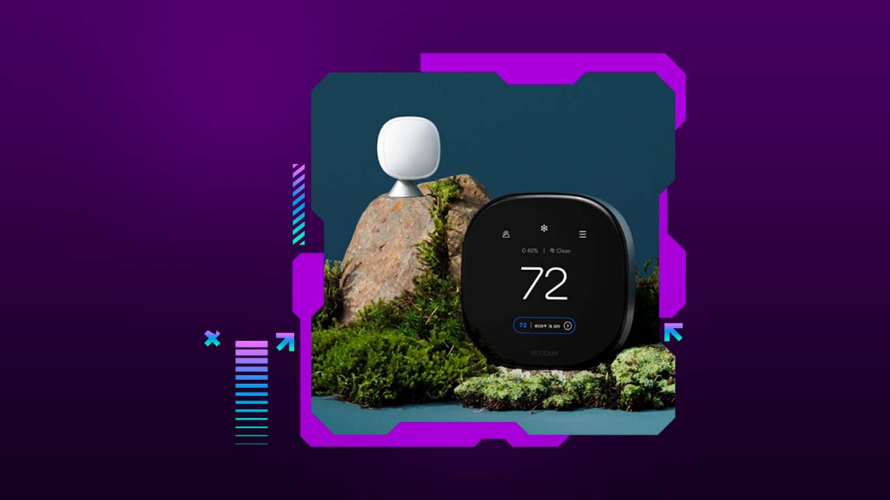 A Photo of Ecobee SmartThermostat with Voice Control
