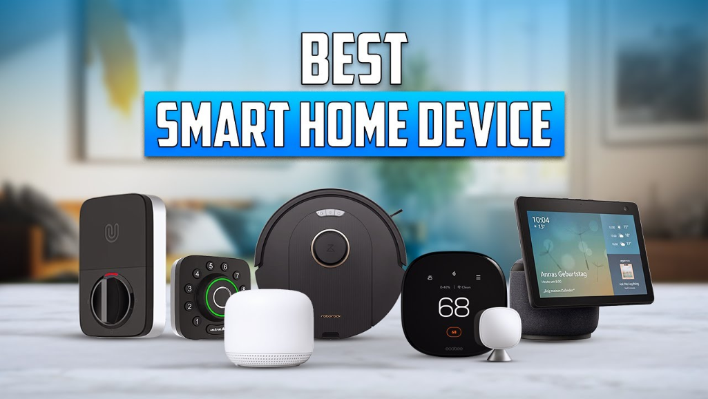 Smart plugs, lights, speakers, and cameras arranged for beginners