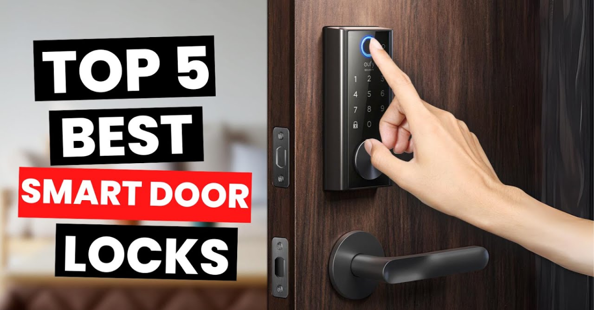 Side-by-side of Philips Wi-Fi Smart Lock and Deadbolt Handle version