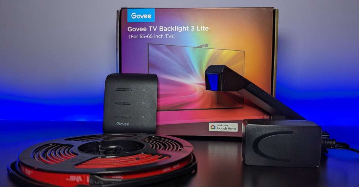 Govee TV Backlight 3 Lite in Large Room