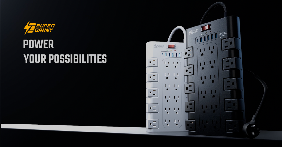 SUPERDANNY Surge Protector Review (2025): Power Your Entire Workstation