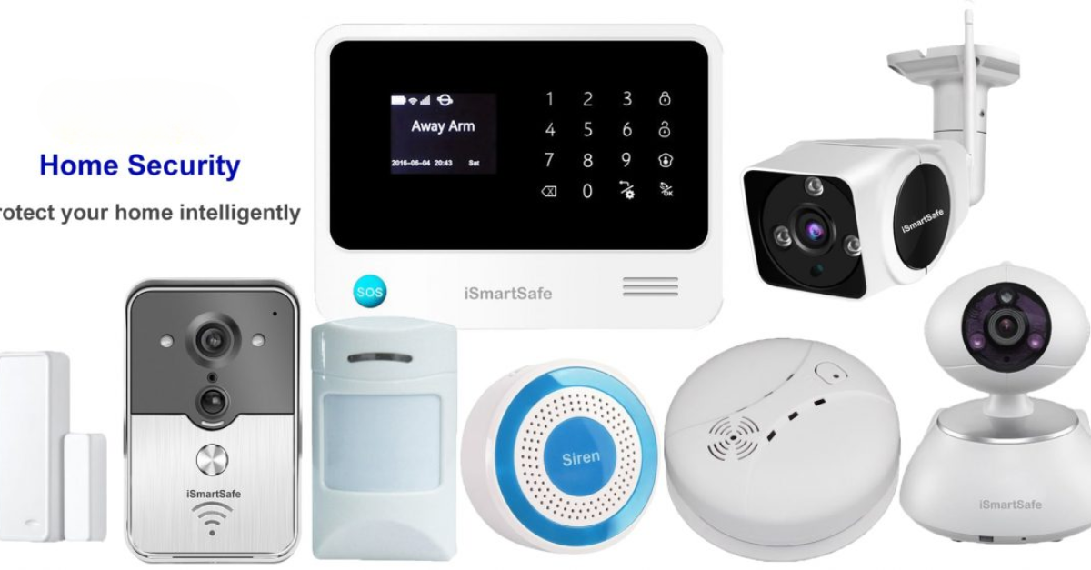 Home secured with Ring Alarm System. best home security systems