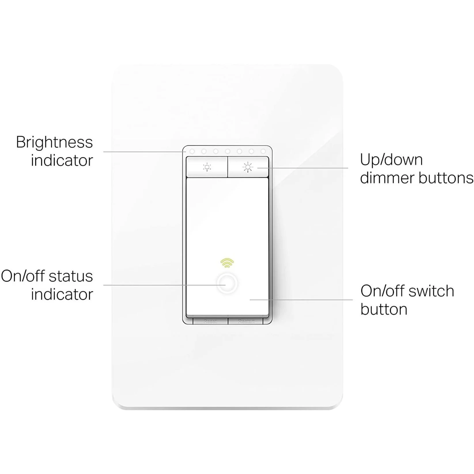 Kasa Smart 3-Way Dimmer Switch KIT KS230 v2 Wi-Fi