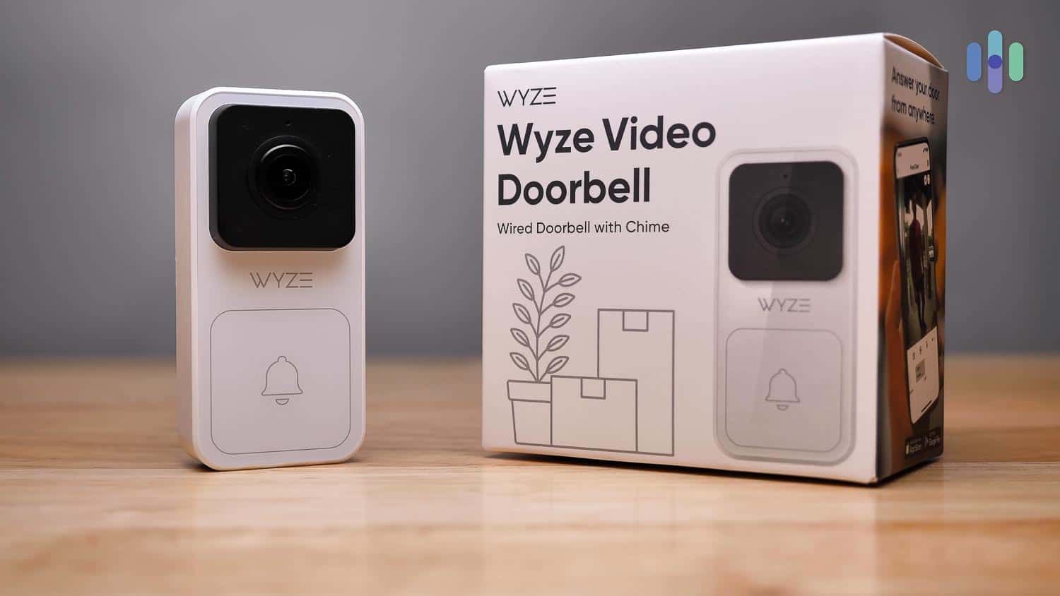 Front door with Ring Pro 2, Eufy Dual, and Philips Hue Secure smart video doorbells installed Best Smart Doorbell 2025.