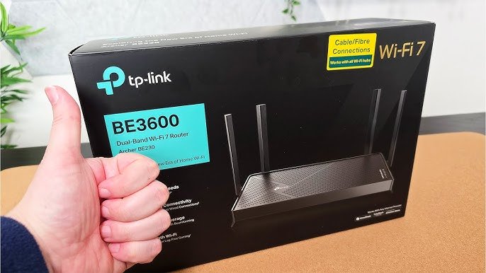 TP-Link Archer BE230 Dual-Band BE3600 Wi-Fi 7 Router