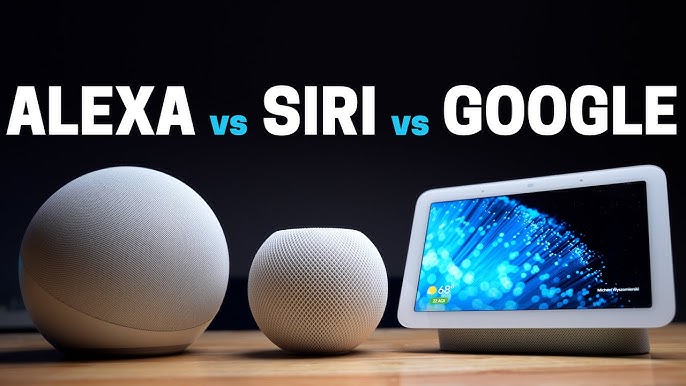 Alexa vs Google Home vs Siri smart assistants 2025