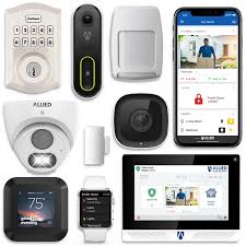 Smart home security installation Dallas home