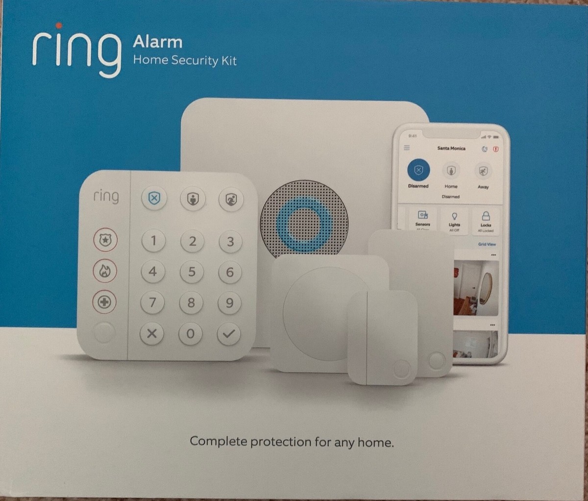 Ring Alarm 8-Piece Kit wireless smart home security system