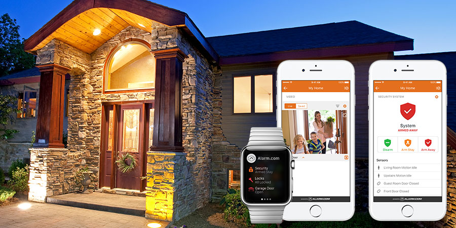 mart home security installation at a Seattle residence Smart home security installers Seattle
