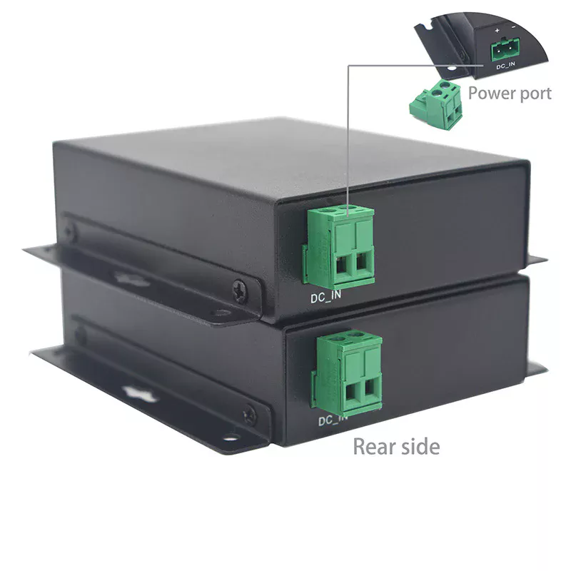 Ethernet extender providing stable wired network connection over long distances