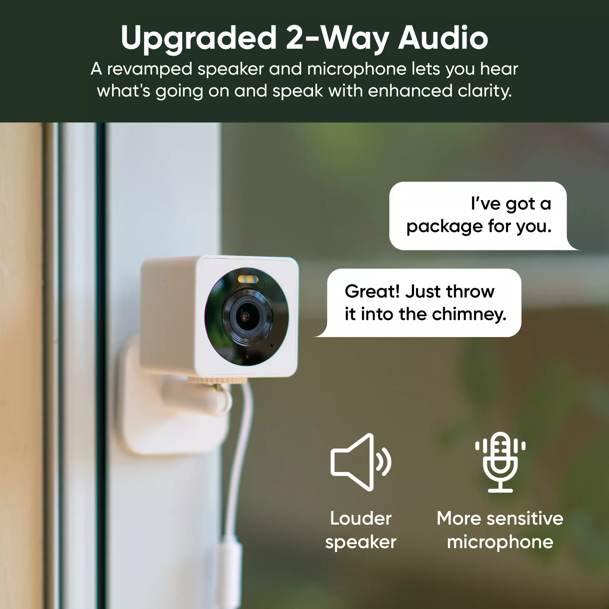 Wyze Cam OG Indoor/Outdoor 1080p Wi-Fi Security Camera