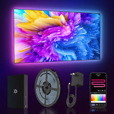 FFJ TV LED Backlight 14.7 ft LED strip behind a TV