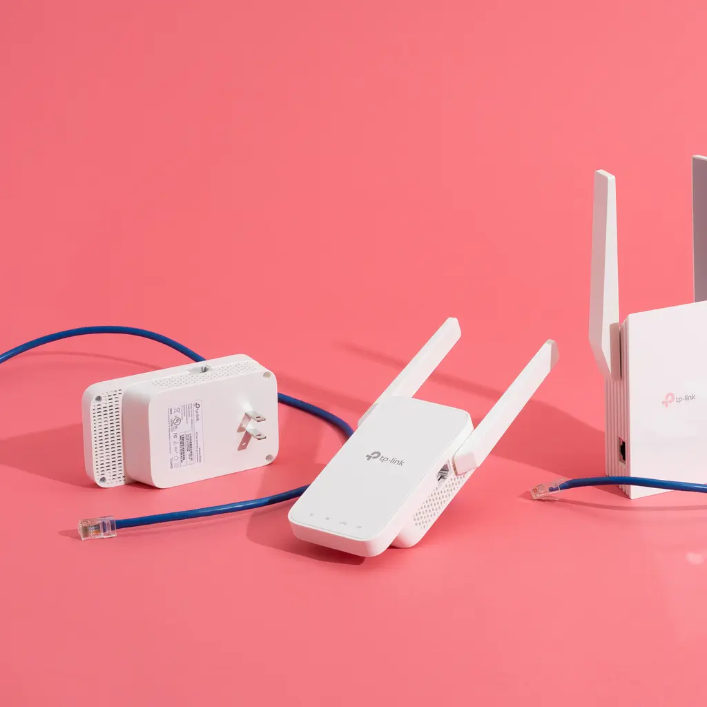 WiFi booster eliminating dead zones and providing whole-home coverage